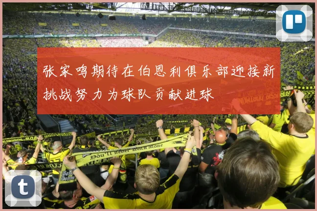 张家鸣期待在伯恩利俱乐部迎接新挑战努力为球队贡献进球